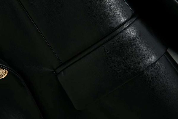 designerimitation long women's 2020 leather suit jacket autumn new sleeve, Black
designerimitation long women's 2020 leather suit jacket autumn new sleeve, Black