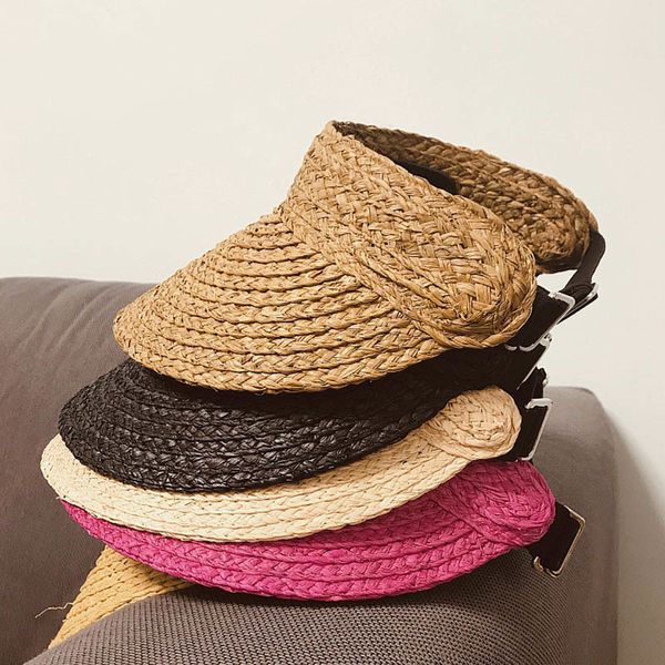 2021 new fashion wide brim raffia sun visor for women straw ponytail summer beach uv packable travel derby hat 4xs8, Blue;gray
2021 new fashion wide brim raffia sun visor for women straw ponytail summer beach uv packable travel derby hat 4xs8, Blue;gray