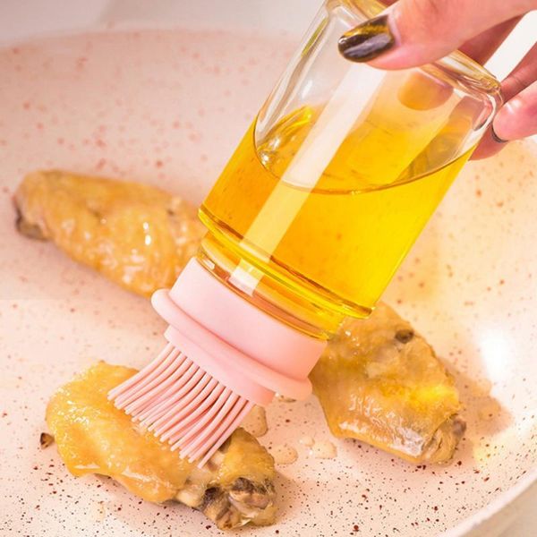 tools & accessories portable silicone oil bottle with brush grill brushes liquid pastry kitchen baking bbq tool
tools & accessories portable silicone oil bottle with brush grill brushes liquid pastry kitchen baking bbq tool