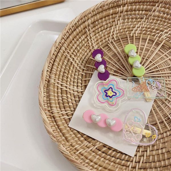 hair clips & barrettes 2021 vintage geometric round heart pearl clip for women girls transparent acrylic colorful hairpins accessories, Golden;silver
hair clips & barrettes 2021 vintage geometric round heart pearl clip for women girls transparent acrylic colorful hairpins accessories, Golden;silver