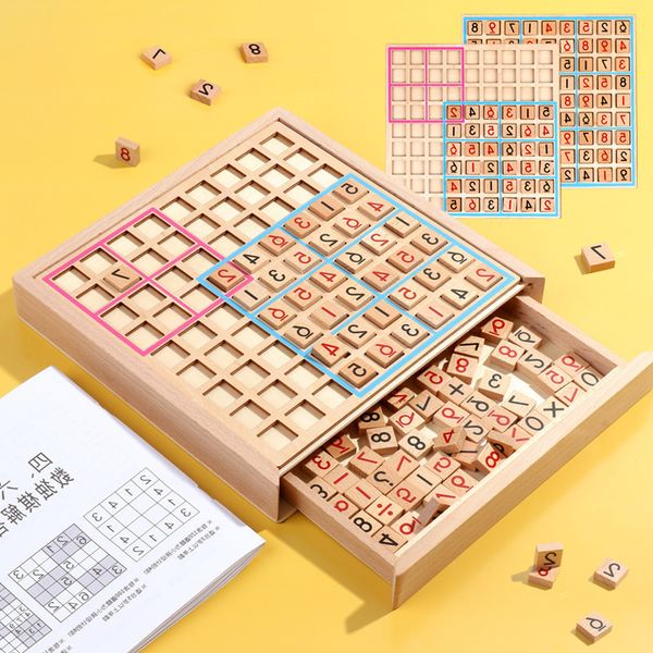 wooden sudoku nine palace game chess primary school students' logical thinking children's early education puzzle board games board
wooden sudoku nine palace game chess primary school students' logical thinking children's early education puzzle board games board