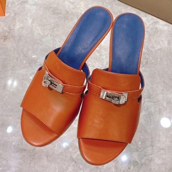 slippers luxury 6.5cm high heels pumps summer designer leather women shoes fashion female, Black
slippers luxury 6.5cm high heels pumps summer designer leather women shoes fashion female, Black