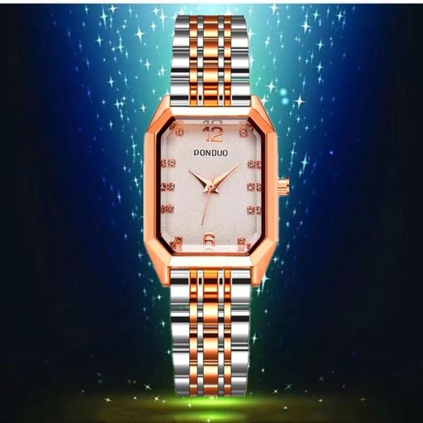 wristwatches 2021 women watchluxury fashion ladies quartz watch stainless steel bracelet rose gold waterproof female clock womens watches, Slivery;brown
wristwatches 2021 women watchluxury fashion ladies quartz watch stainless steel bracelet rose gold waterproof female clock womens watches, Slivery;brown