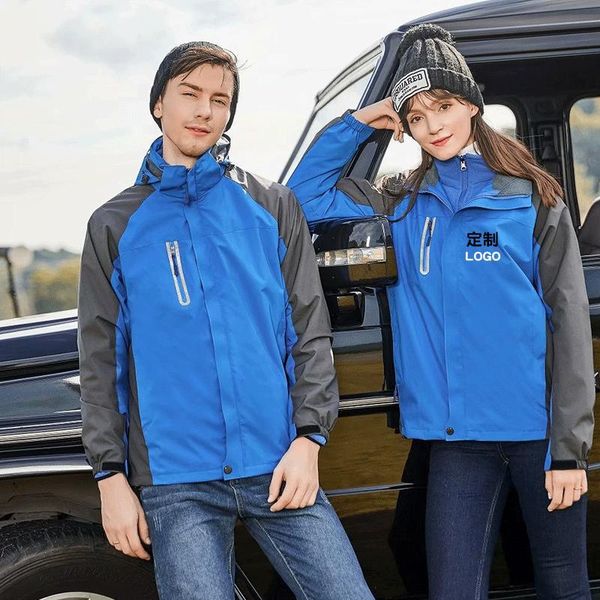 2020 outdoor two-piece jacket custom logo plus velvet warm three-in-one assault clothing custom takeaway overalls, Gray;blue
2020 outdoor two-piece jacket custom logo plus velvet warm three-in-one assault clothing custom takeaway overalls, Gray;blue