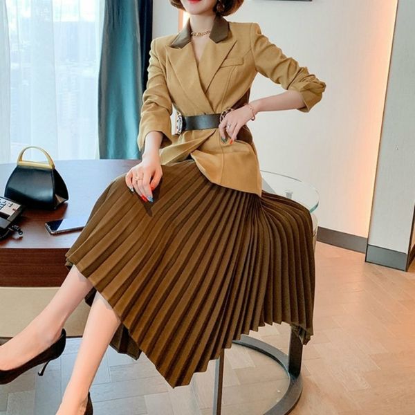 women's spring and autumn fashion waist + elastic waistband skirt plied with two garments y339 suit r8eo, Black;gray
women's spring and autumn fashion waist + elastic waistband skirt plied with two garments y339 suit r8eo, Black;gray