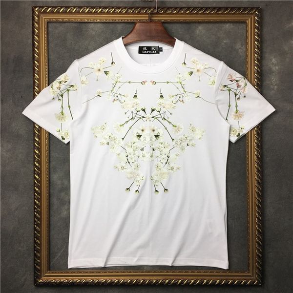 2021 new barrett men's slim fit white plum flower print pure color 100% cotton short-sleeved t-shirt basic| 2192001530 j2ve, White;black
2021 new barrett men's slim fit white plum flower print pure color 100% cotton short-sleeved t-shirt basic| 2192001530 j2ve, White;black