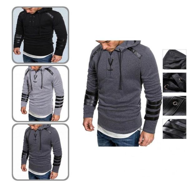 men's casual shirts male hoodie trendy fit hat handsome spring shirt for work autumn men, White;black
men's casual shirts male hoodie trendy fit hat handsome spring shirt for work autumn men, White;black