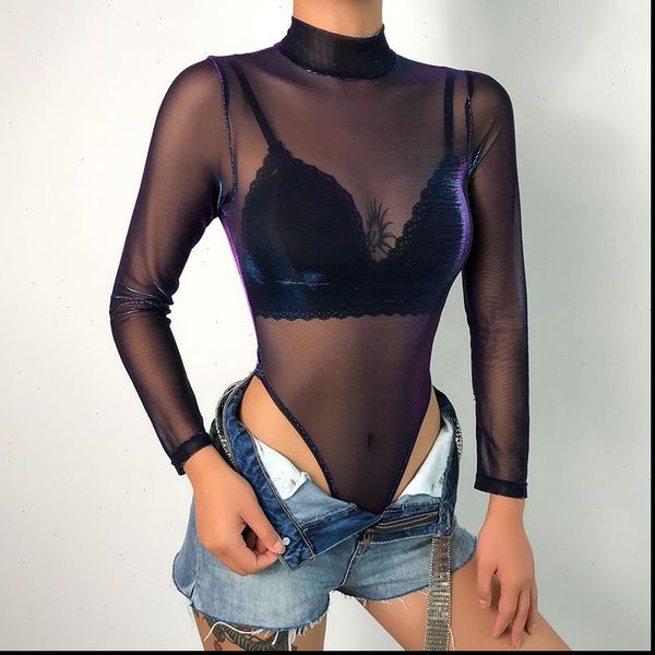 elegant mesh fishnet see through gothic shirt body party club leotard women long sleeve bandage sheer bodysuit, Black;white
elegant mesh fishnet see through gothic shirt body party club leotard women long sleeve bandage sheer bodysuit, Black;white