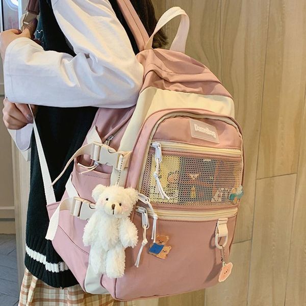 2021 fashion women backpack cute nylon student schoolbag kawaii bags ladies large capacity lapbagpack girl bookbag mochila
2021 fashion women backpack cute nylon student schoolbag kawaii bags ladies large capacity lapbagpack girl bookbag mochila