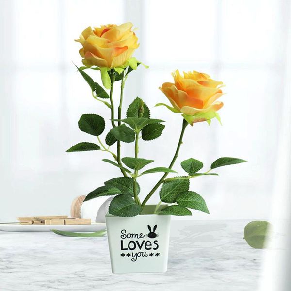 decorative flowers & wreaths 2heads roses artificial bonsai silk home table small rose potted fake plastic pot plants
decorative flowers & wreaths 2heads roses artificial bonsai silk home table small rose potted fake plastic pot plants