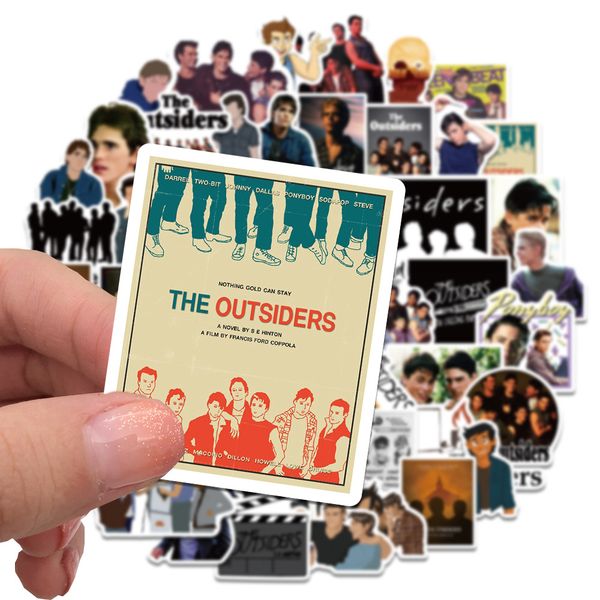 50 pcs the outsider stickers cool waterproof sticker to diy cups skateboard car laptop
50 pcs the outsider stickers cool waterproof sticker to diy cups skateboard car laptop