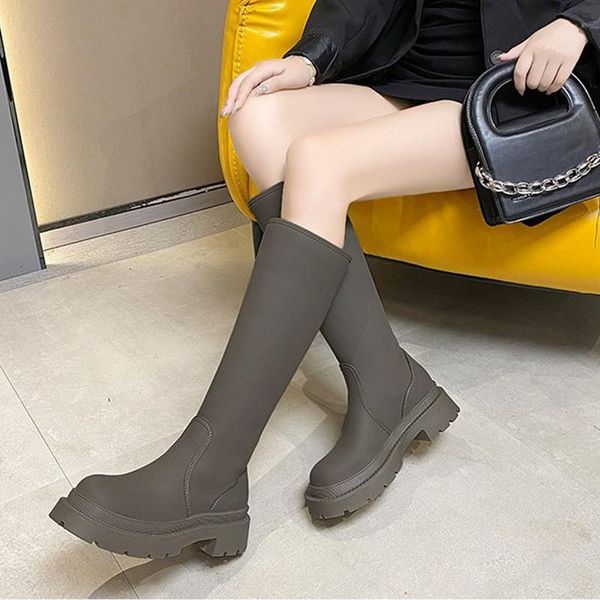 boots high knee-high pu leather platform heels for women fashion shoes 2022 autumn winter botas mujer, Black
boots high knee-high pu leather platform heels for women fashion shoes 2022 autumn winter botas mujer, Black