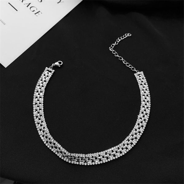 chokers fyuan link chain rhinestone choker necklaces for women geometric party jewelry gifts, Golden;silver
chokers fyuan link chain rhinestone choker necklaces for women geometric party jewelry gifts, Golden;silver