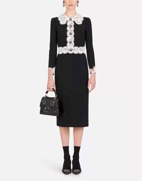 2021 spring/summer new women silk black lining lace cady belt famous midi straight dress sicily shirt collar op6o, Black;gray
2021 spring/summer new women silk black lining lace cady belt famous midi straight dress sicily shirt collar op6o, Black;gray