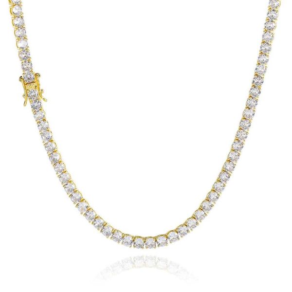 chains brass tennis chain necklace 4mm shiny zircon 16/18/20/22 inch choker hip hop rock white plated jewelry drop, Silver
chains brass tennis chain necklace 4mm shiny zircon 16/18/20/22 inch choker hip hop rock white plated jewelry drop, Silver