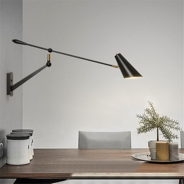 wall lamps nordic long pole led lights creative dining room arm lamp with button switch home lighting fixtures
wall lamps nordic long pole led lights creative dining room arm lamp with button switch home lighting fixtures