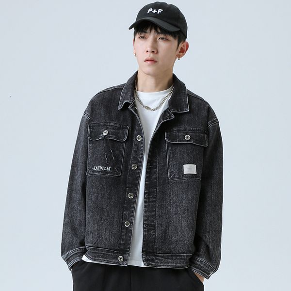 men's jackets homens denim jaquetas moda masculina solto jaqueta casual preto jean casaco bonito cowboy outerwear roupas s 5xl p67, Black;brown
men's jackets homens denim jaquetas moda masculina solto jaqueta casual preto jean casaco bonito cowboy outerwear roupas s 5xl p67, Black;brown
