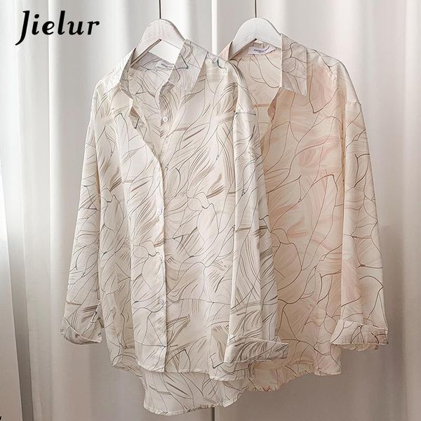 women's blouses & shirts 2021 summer silk cotton pink khaki woman midi long-sleeved ol women loose single breasted female, White
women's blouses & shirts 2021 summer silk cotton pink khaki woman midi long-sleeved ol women loose single breasted female, White