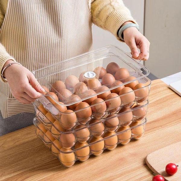 storage bottles & jars 24 grids egg tray breathable clear refrigerator dispenser box pet organizer with lid for cooking
storage bottles & jars 24 grids egg tray breathable clear refrigerator dispenser box pet organizer with lid for cooking