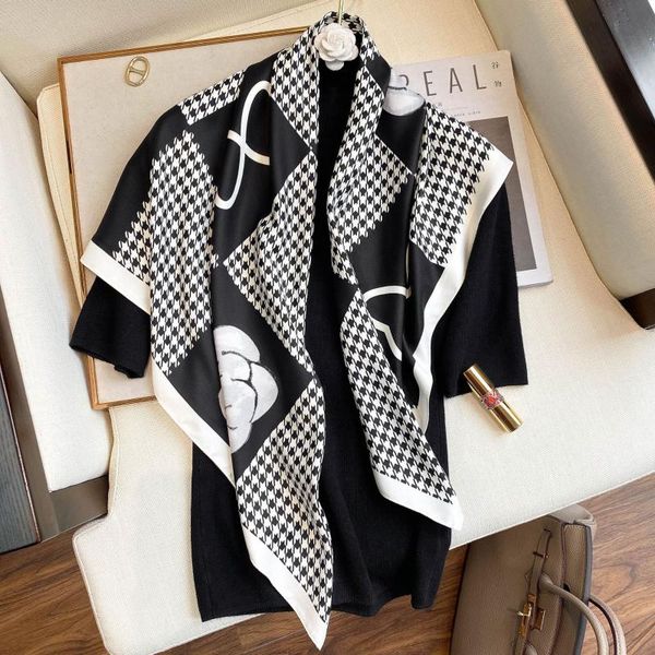 scarves 2021 letter dustproof kerchief four seasons satin silk print 90x90cm bandanna fashion sunscreen square shawl, Blue;gray
scarves 2021 letter dustproof kerchief four seasons satin silk print 90x90cm bandanna fashion sunscreen square shawl, Blue;gray