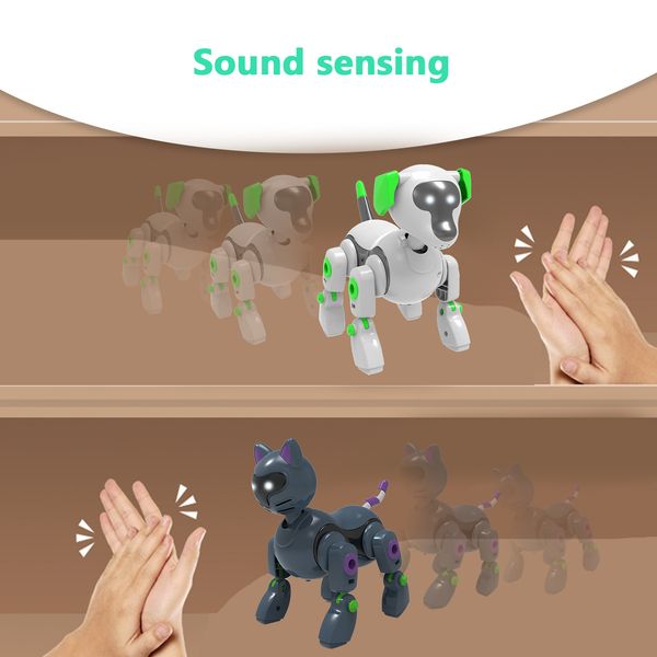 High-quality Robot Cat/Dog Toy for Kids DIY Toy Interactive Toy Intelligent Educational Kids Toys Suitable for Boys Girls Gift
High-quality Robot Cat/Dog Toy for Kids DIY Toy Interactive Toy Intelligent Educational Kids Toys Suitable for Boys Girls Gift