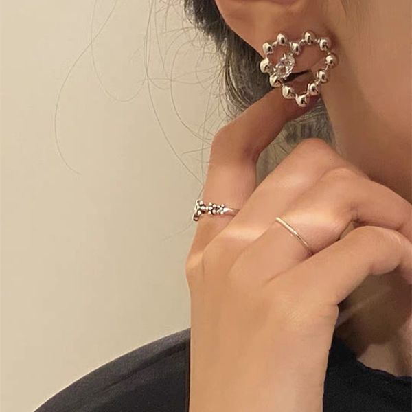 hbp fashion korean temperament small sweet beaded love niche design simple metal ear clip earrings, Silver
hbp fashion korean temperament small sweet beaded love niche design simple metal ear clip earrings, Silver