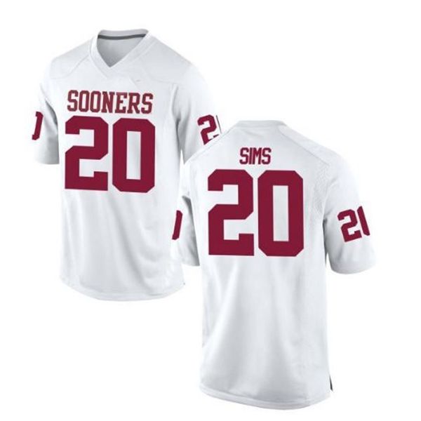 001 oklahoma sooners billy sims #20 real full embroidery college jersey size s-4xl or custom any name or number jersey, Black
001 oklahoma sooners billy sims #20 real full embroidery college jersey size s-4xl or custom any name or number jersey, Black