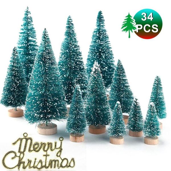 christmas decorations 34 pcs fiber mini tree snow frost small pine diy craft deskdecoration ornaments
christmas decorations 34 pcs fiber mini tree snow frost small pine diy craft deskdecoration ornaments