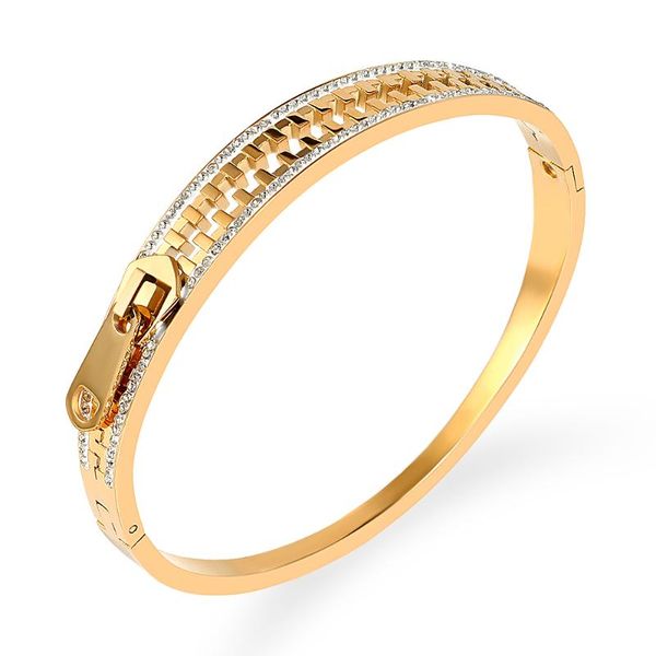 bangle fysara brand fashion zirconia crystals bangles bracelets for women stainless steel european lover buckle valentines, Black
bangle fysara brand fashion zirconia crystals bangles bracelets for women stainless steel european lover buckle valentines, Black