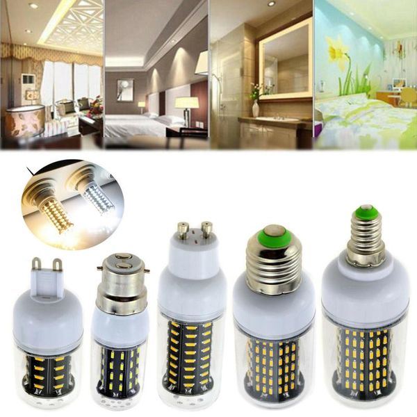 bulbs 5pcs 12w - 35w ultra bright led corn light e12 e14 e26 e27 b22 cool warm white lamp energy saving 4014 smd ac 110v 220v
bulbs 5pcs 12w - 35w ultra bright led corn light e12 e14 e26 e27 b22 cool warm white lamp energy saving 4014 smd ac 110v 220v