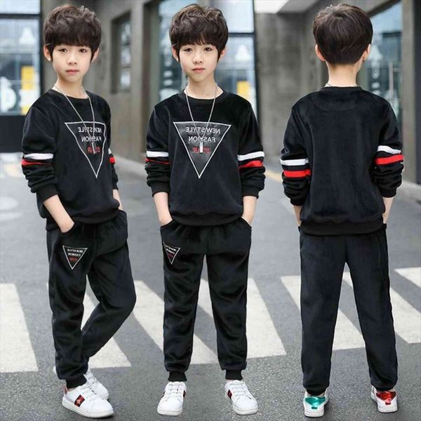 children clothes boys gold velvet sports suit middle school boy handsome kids tracksuit 4 6 8 11 12 year old, White
children clothes boys gold velvet sports suit middle school boy handsome kids tracksuit 4 6 8 11 12 year old, White