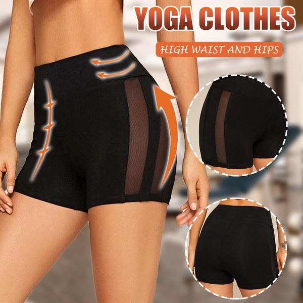 women's shorts side double mesh workout sports yoga pants running stretch gym leggings loungewear tight high waist shorts female, White;red
women's shorts side double mesh workout sports yoga pants running stretch gym leggings loungewear tight high waist shorts female, White;red