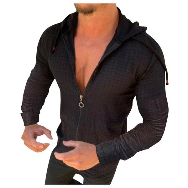 men's casual shirts black long sleeve zipper for men hoodies solid drawstring oversized shirt chemise homme, White;black
men's casual shirts black long sleeve zipper for men hoodies solid drawstring oversized shirt chemise homme, White;black
