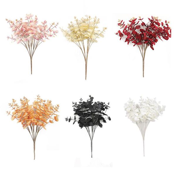 decorative flowers & wreaths 1pc 47cm artificial eucalyptus tropical tall plant branch fake tree leaves bouquet plastic samll foliage for ho
decorative flowers & wreaths 1pc 47cm artificial eucalyptus tropical tall plant branch fake tree leaves bouquet plastic samll foliage for ho