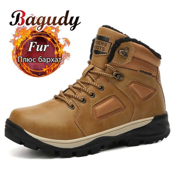winter warm fur men boots quality waterproof snow outdoor desert shoes comfortable ankle 210619, Black
winter warm fur men boots quality waterproof snow outdoor desert shoes comfortable ankle 210619, Black