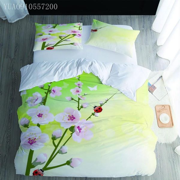 bedding sets flower printed peach blossom duvet cover and pillowcase green yellow bed set girl bedclothes
bedding sets flower printed peach blossom duvet cover and pillowcase green yellow bed set girl bedclothes