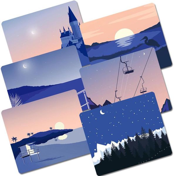 mouse pads & wrist rests pad small literary landscape moon night thickened simple notebook portable
mouse pads & wrist rests pad small literary landscape moon night thickened simple notebook portable