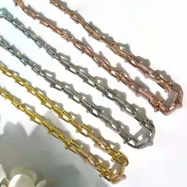 2022 brand original jewelry designer necklace new zircon u-shaped gradient women's personality simple high-end sweater chain, Silver
2022 brand original jewelry designer necklace new zircon u-shaped gradient women's personality simple high-end sweater chain, Silver