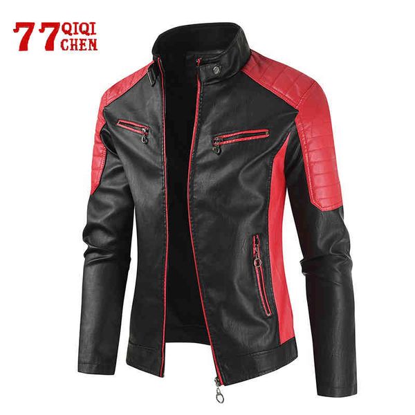 mens et motorcycle winter autumn fce warm pu biker vintage coat male 2021 casual patchwork slim leather ets, Black
mens et motorcycle winter autumn fce warm pu biker vintage coat male 2021 casual patchwork slim leather ets, Black