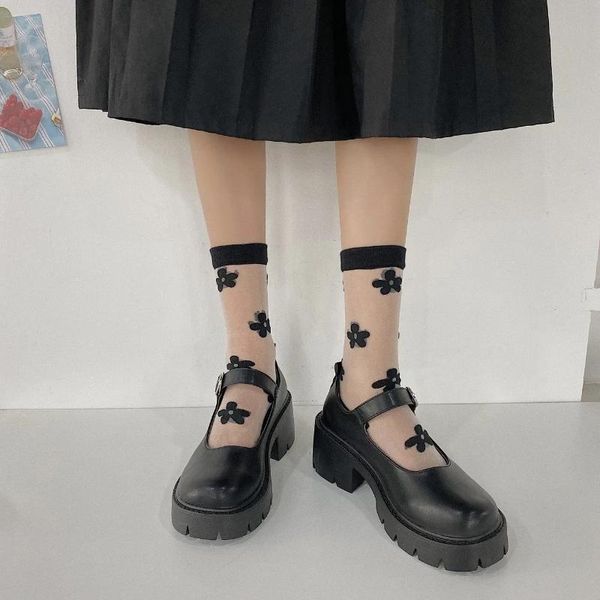 dress shoes lolita japanese style women's ladies platform high heels mary jane retro single buckle, Black
dress shoes lolita japanese style women's ladies platform high heels mary jane retro single buckle, Black