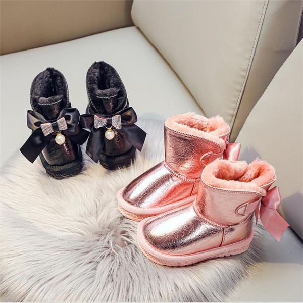 boots girls snow winter children' shoes rhinestone bow warm cotton soft sole princess, Black;grey
boots girls snow winter children' shoes rhinestone bow warm cotton soft sole princess, Black;grey