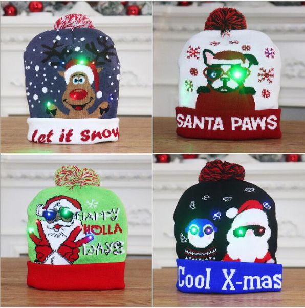christmas hat for women men light up knitted beanie holiday hats with snowman printing party 4 styles children knit caps
christmas hat for women men light up knitted beanie holiday hats with snowman printing party 4 styles children knit caps