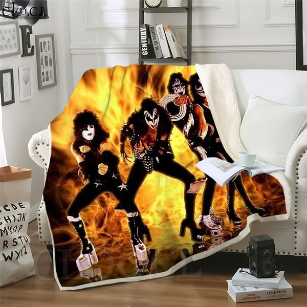 cloocl kiss band 3d print harajuku conditioning blanket sofa teens bedding throw blankets plush quilt
cloocl kiss band 3d print harajuku conditioning blanket sofa teens bedding throw blankets plush quilt