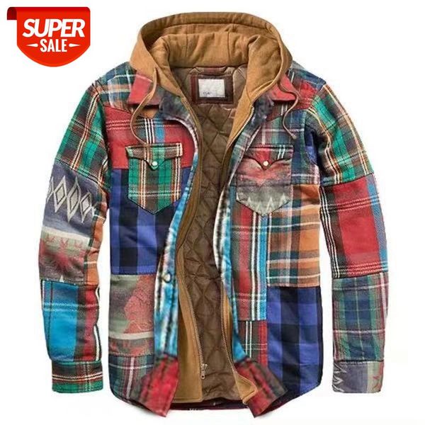 mens autumn winter jacket harajuku plaid hooded zipper long sleeve basic casual shirt jackets european american size s-5xl #8a0v, Black;brown
mens autumn winter jacket harajuku plaid hooded zipper long sleeve basic casual shirt jackets european american size s-5xl #8a0v, Black;brown