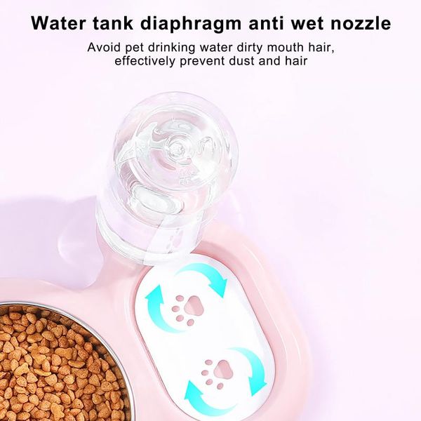 pet cats bowl stainless steel multifunctional dogs cats bowl with water bottle pet supplies gatos accessories miska dla psa
pet cats bowl stainless steel multifunctional dogs cats bowl with water bottle pet supplies gatos accessories miska dla psa