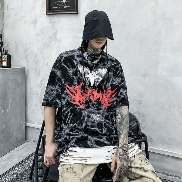2021 new punk style bat graphic tees oversized black goth clothes shirt hip hop summer fashion men clothing streetwear gyr1, White;black
2021 new punk style bat graphic tees oversized black goth clothes shirt hip hop summer fashion men clothing streetwear gyr1, White;black