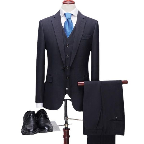 men's suits & blazers (blazer+vest+pants) arrivals for autumn and winter 2021wedding tuxedo male fashion 3 pcs custom slim fit men set, White;black
men's suits & blazers (blazer+vest+pants) arrivals for autumn and winter 2021wedding tuxedo male fashion 3 pcs custom slim fit men set, White;black