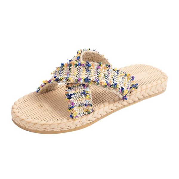 slippers sagace big size women casual woven flip-flop open toe shoes female comfortable indoor flat with footwear mujer, Black
slippers sagace big size women casual woven flip-flop open toe shoes female comfortable indoor flat with footwear mujer, Black