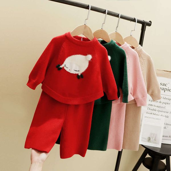 autumn 2021 korean and version winter clothing children's girls' suit pullover sweater wide leg pants 1-5 fashion, White
autumn 2021 korean and version winter clothing children's girls' suit pullover sweater wide leg pants 1-5 fashion, White