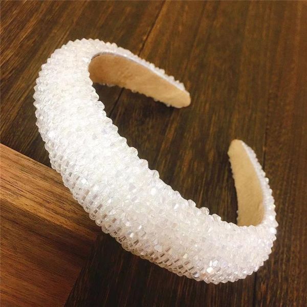 hair accessories 2021 women headband full crystal headbands sparkly padded rhinestones hairbands white headdress
hair accessories 2021 women headband full crystal headbands sparkly padded rhinestones hairbands white headdress